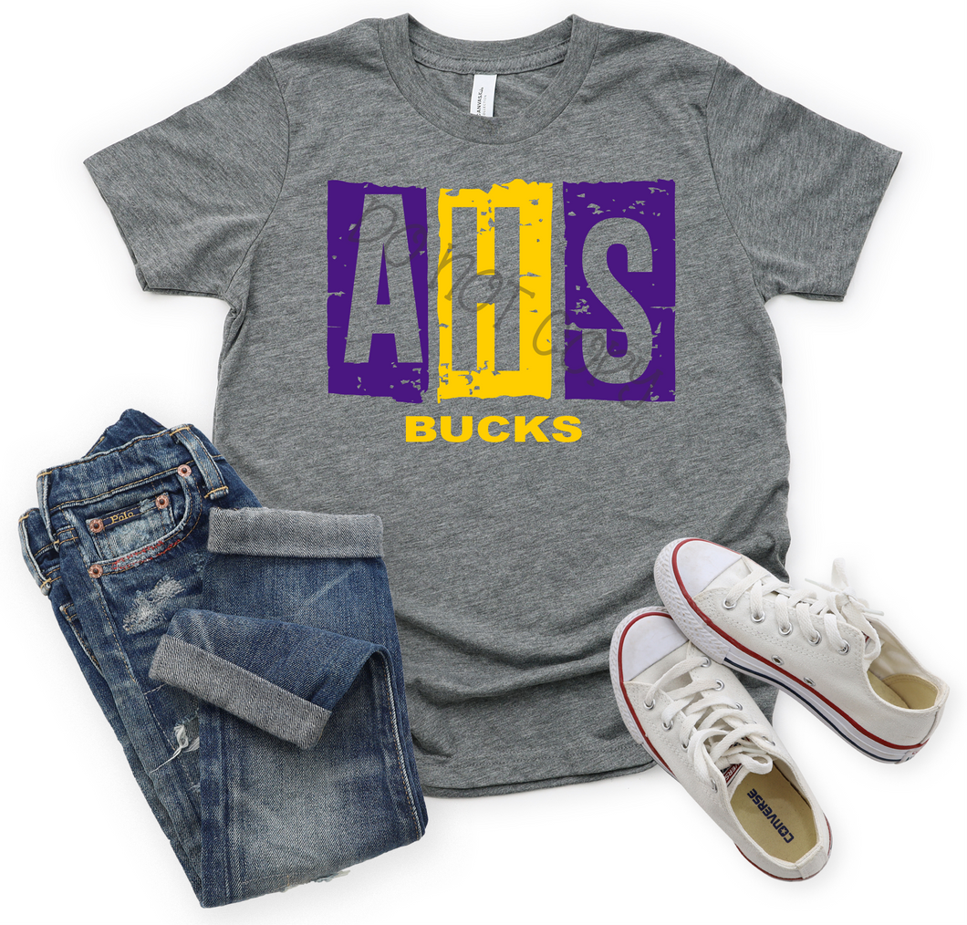 AHS Bucks Purple & Gold