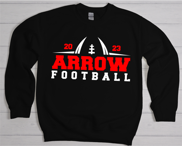 Arrow Football Red & White