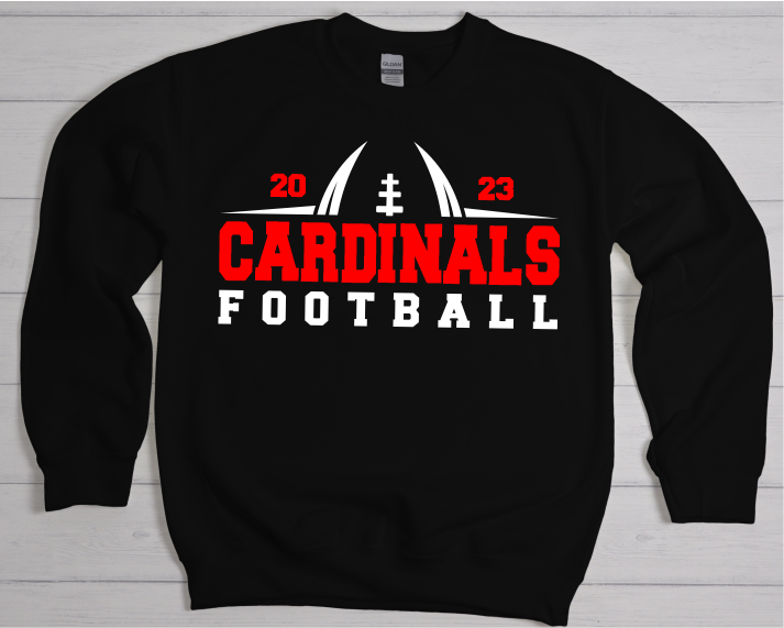 Cardinals Football Red & White