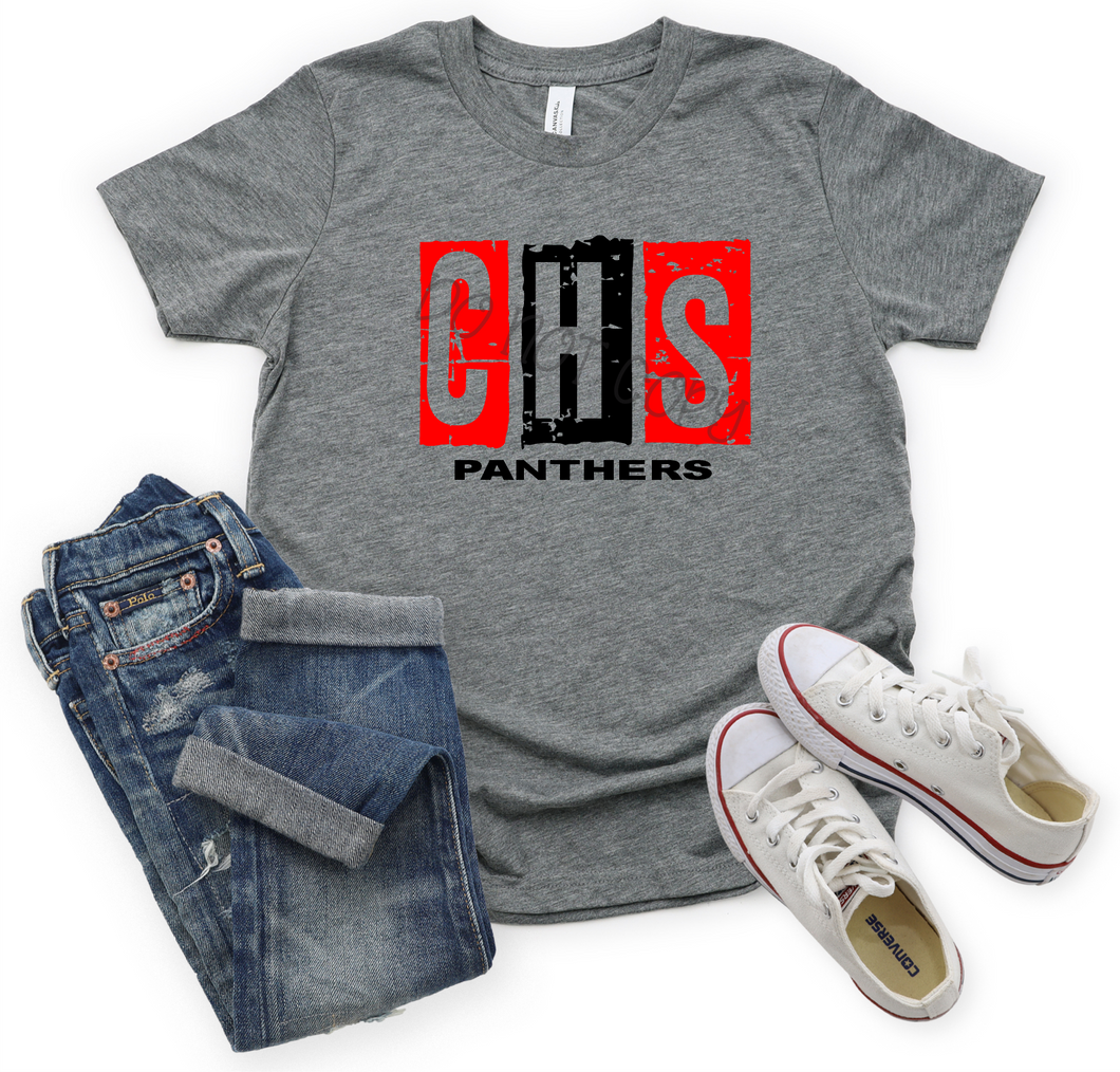 CHS Panthers Red & White