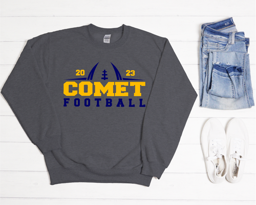 Comet Football Navy & Gold