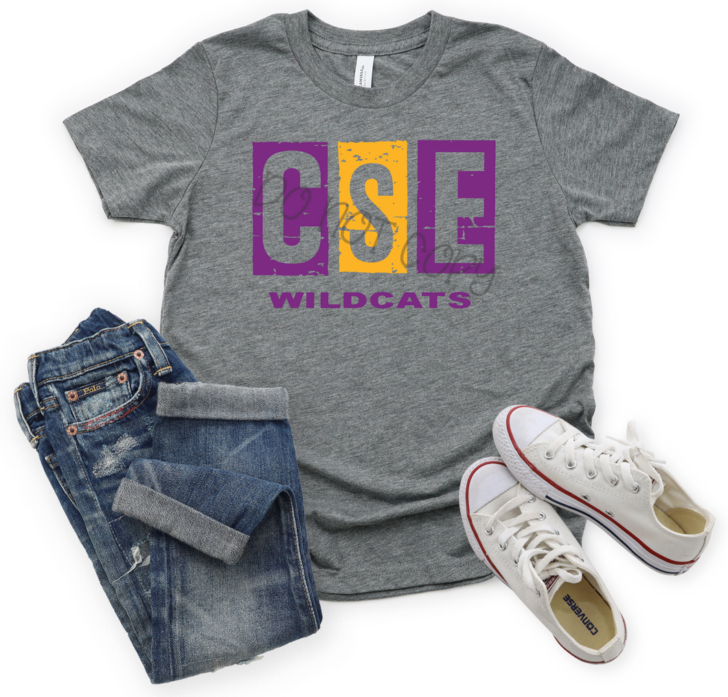 CSE Wildcats Purple & Gold