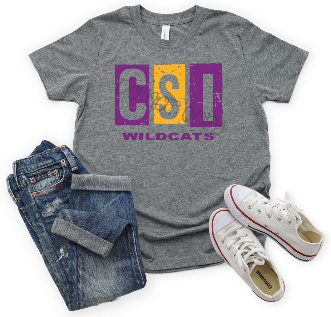 CSI Wildcats Purple & Gold