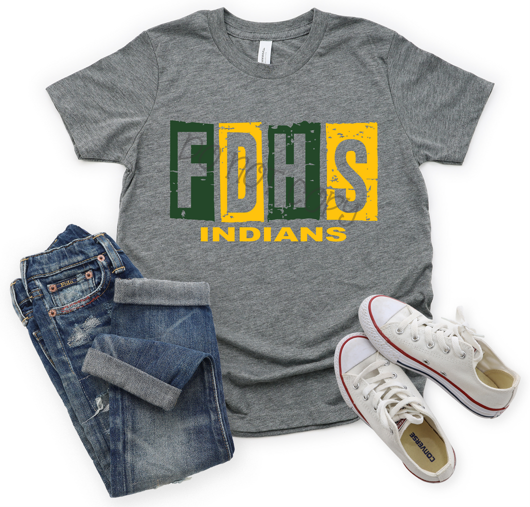 FDHS Indians Green & Gold