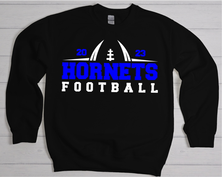 Hornets Football Royal & White