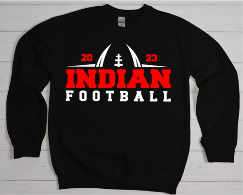 Indian Football Red & Black