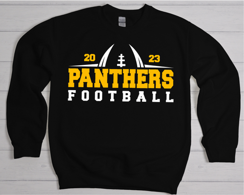 Panthers Football Black & Gold