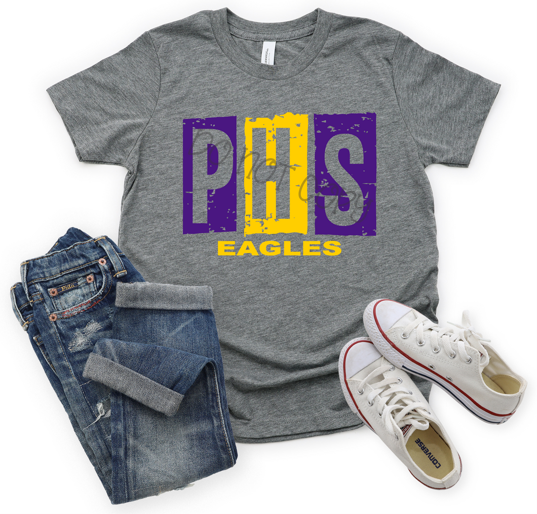 PHS Eagles Purple & Gold