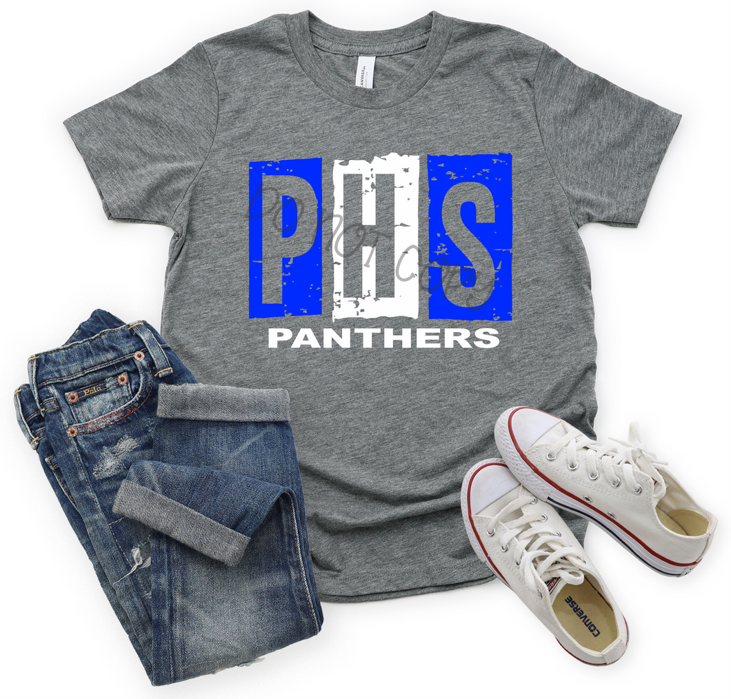 Copy of PHS Panthers Royal & White