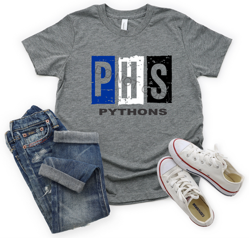 PHS Pythons Blue, White & Black