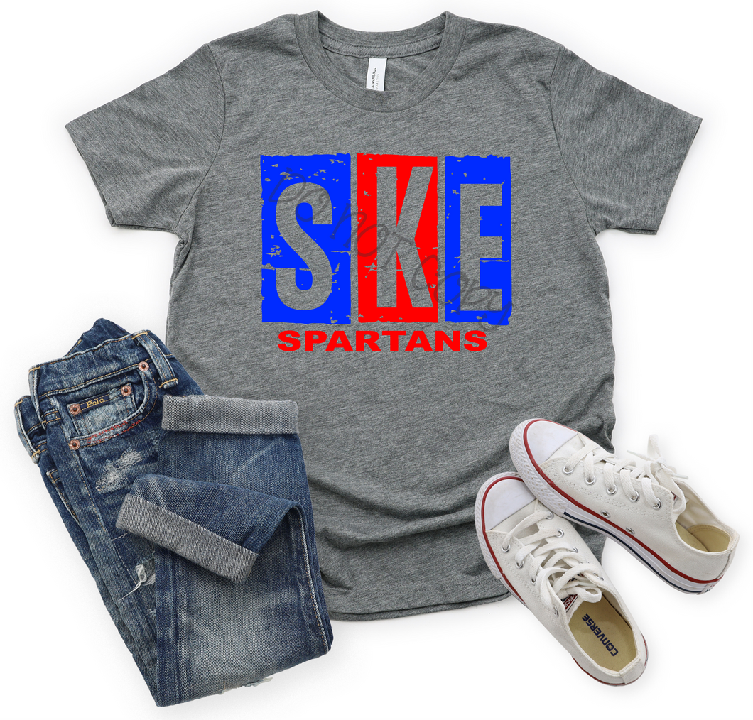 SKE Spartans Red & Blue