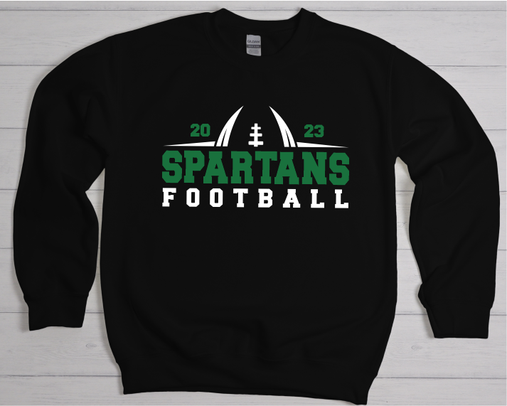 Spartans Football Green & White