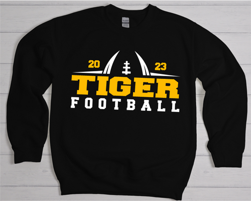 Tiger Football Gold & White