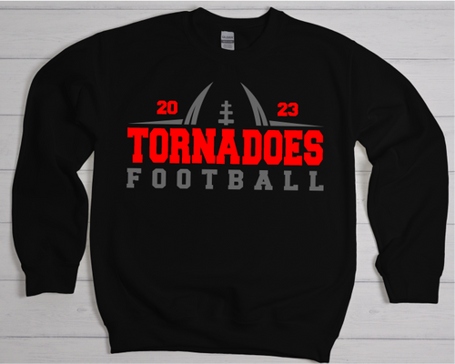 Tornadoes Football Red & Grey