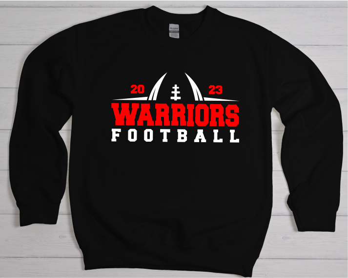 Warriors Football Red & White