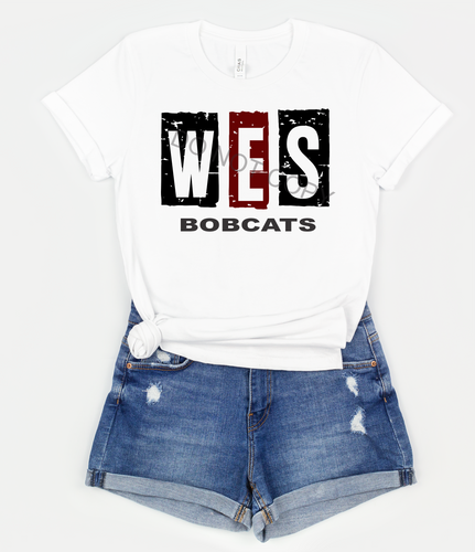 WES BOBCATS MAROON & BLACK