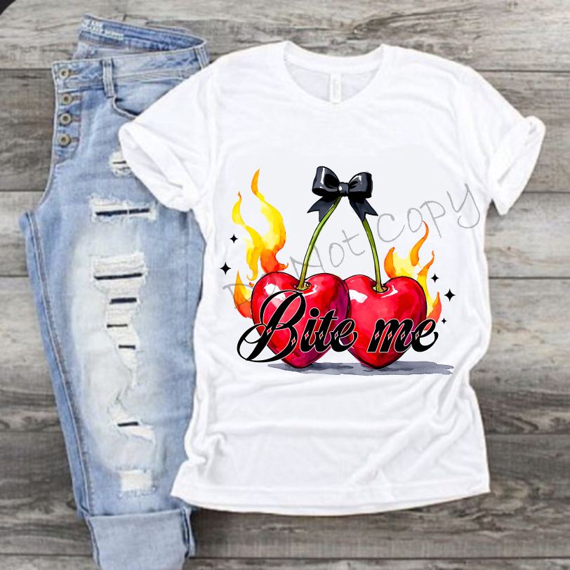 Bite Me |Cherries and Flames