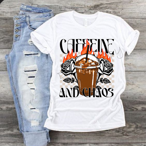 Caffeine and Chaos |Iced Coffee, Roses and Fire