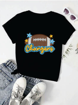 Glitter Chargers Football