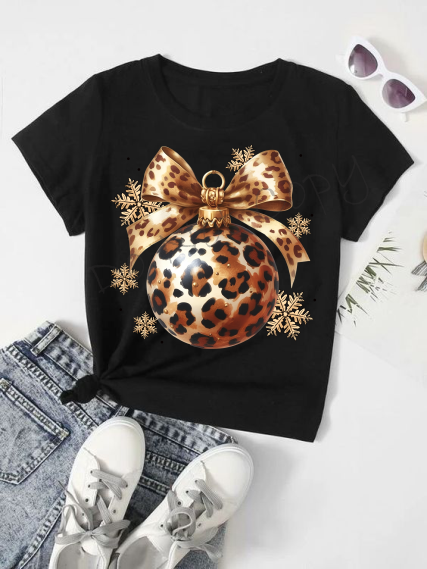 Cheetah Print Ornament