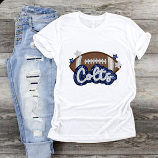 Glitter Colts Football