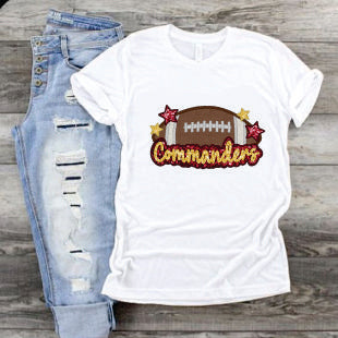 Glitter Commanders Football