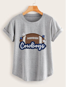 Glitter Cowboys Football