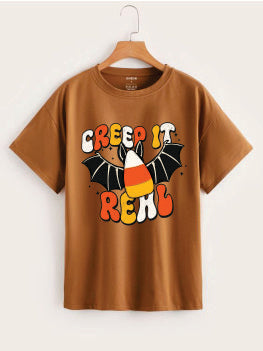 Creep It Real Candy Corn Bat