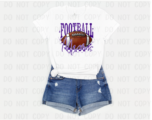 Football Mama Purple