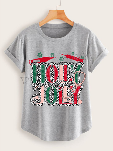 Holly Jolly Nurse |Syringe |Thermometer |Stethoscope