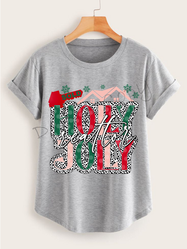 Holly Jolly Realtor |Sold Sign |House |Snowflakes