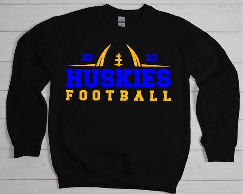 Huskies Royal & Gold Football