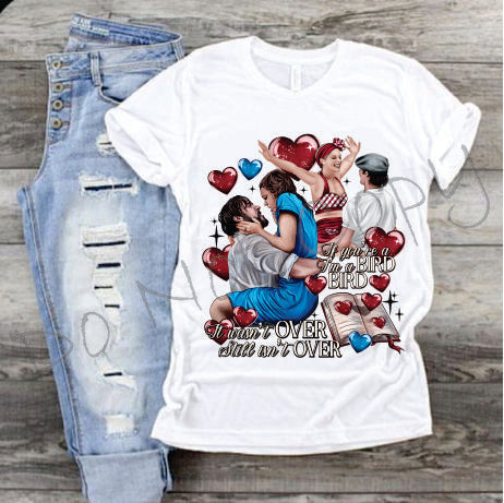 If You're A Bird I'm A Bird With Red and Blue Hearts