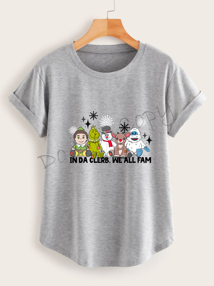 In Da Clerb, We All Fam |Christmas Movie Characters