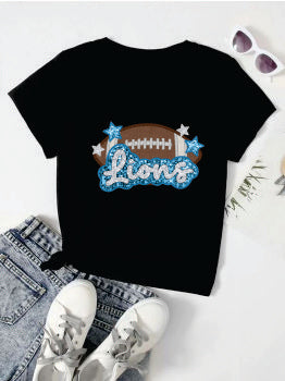 Glitter Lions Football