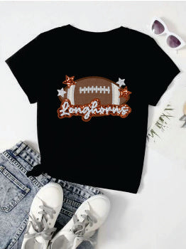 Glitter Longhorns Football