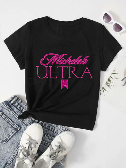 Michelob Ultra |Pink Glitter