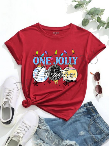 One Jolly Maestra |Notebook Paper, Composition Notebook, and Pencil Ornaments |Christmas Lights