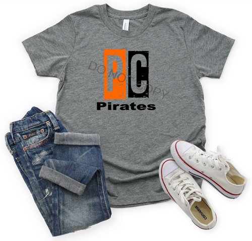 PC Pirates Orange & Black