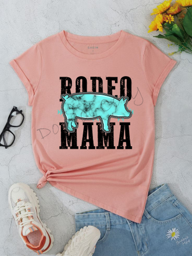 Rodeo Mama Pig