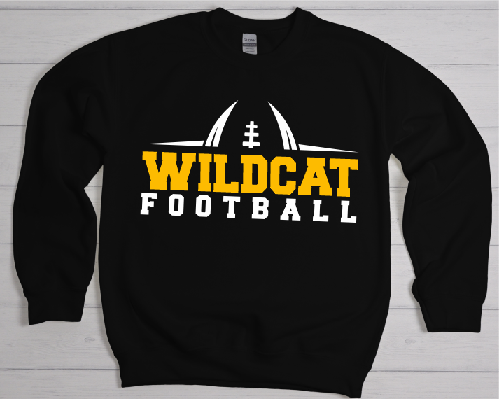 Wildcat Football Gold & White