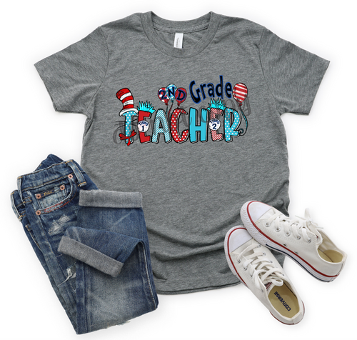 2nd Grade Teacher Dr Seuss Transfer