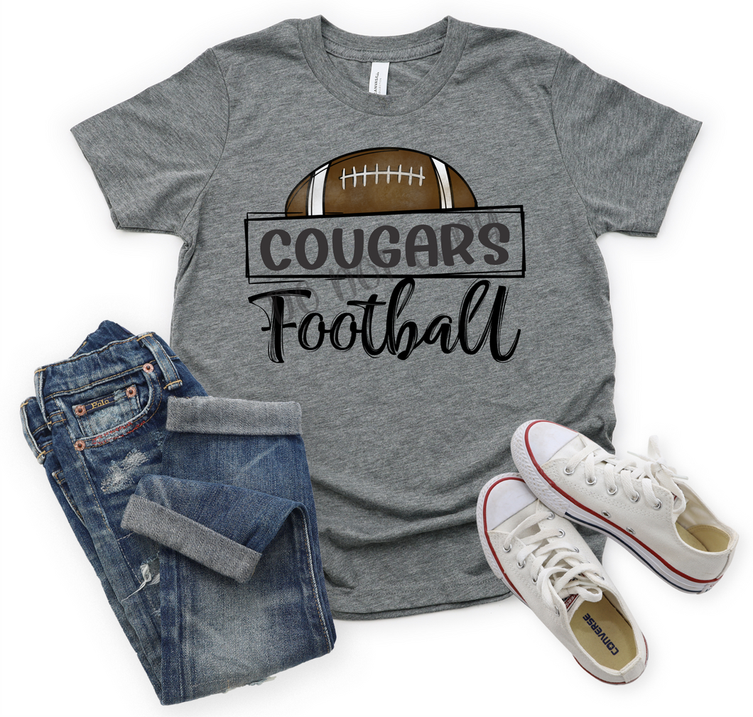 Cougars Black Football