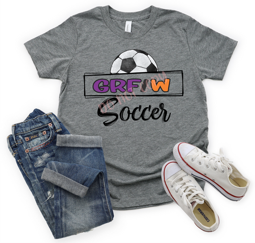 GRF/W Purple & Orange Soccer