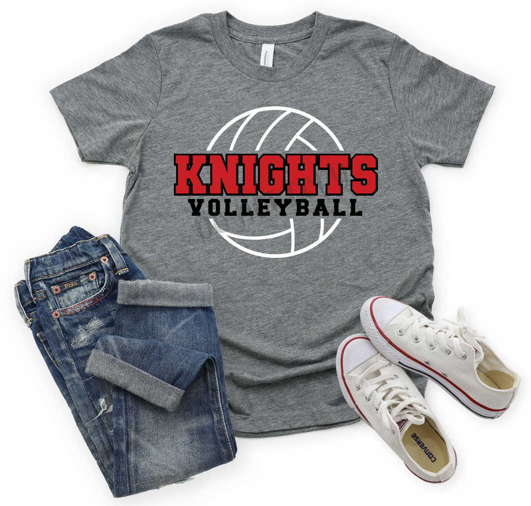 Knights Volleyball Red & Black