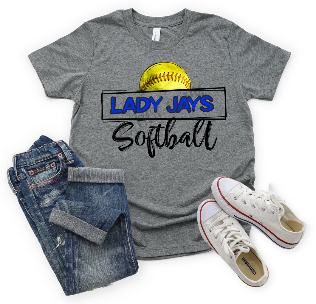 Lady Jays Softball Royal Blue