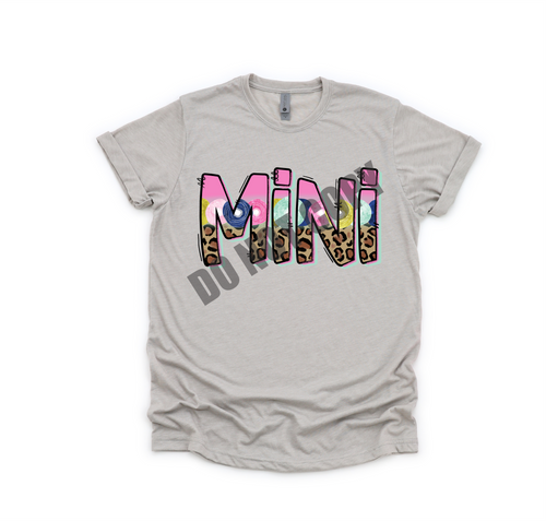 Mini Spring Leopard Pink Transfer