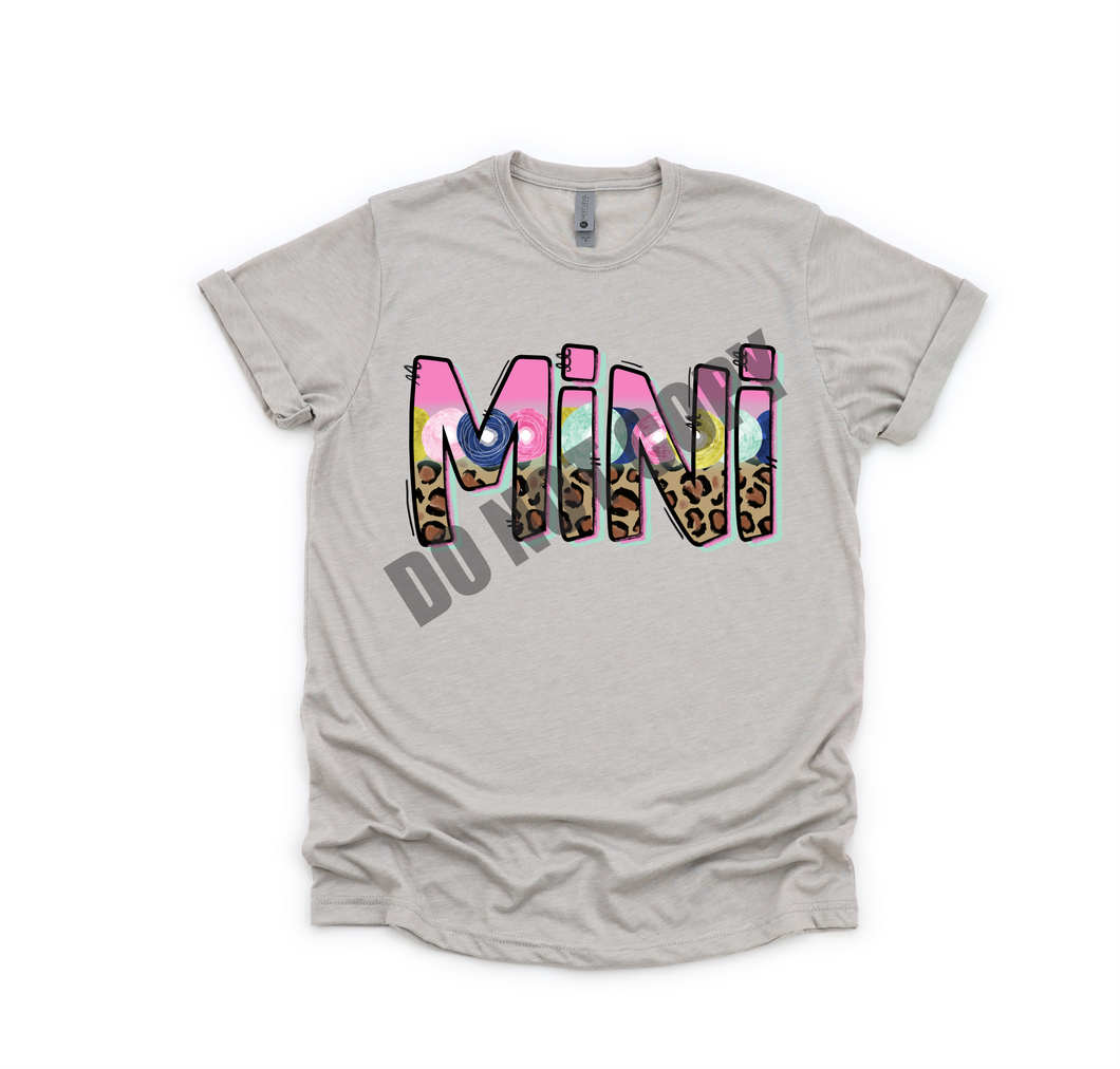 Mini Spring Leopard Pink Transfer