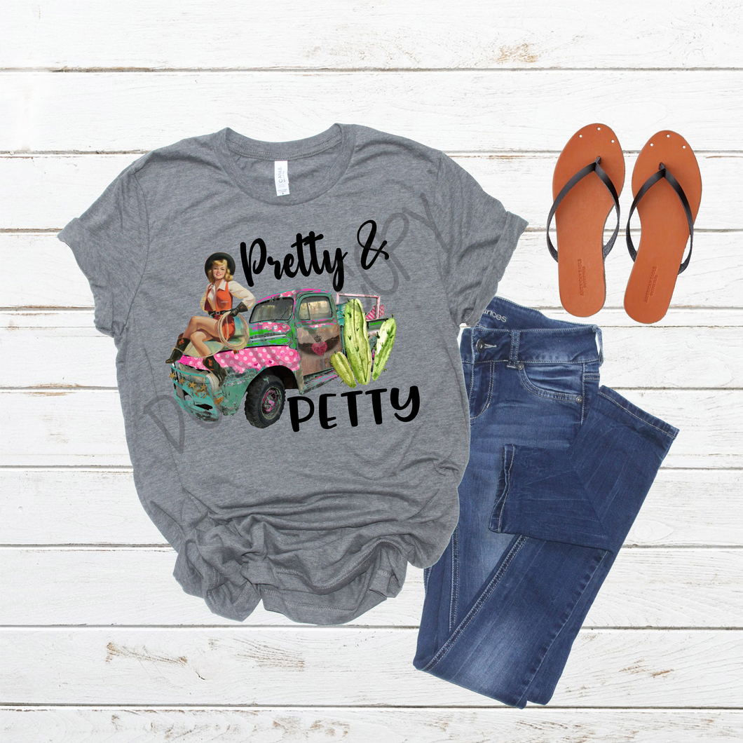 Pretty and Petty Vintage Truck Transfer