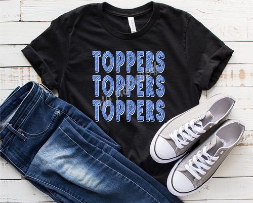 Toppers Royal Stacked Scribble Font